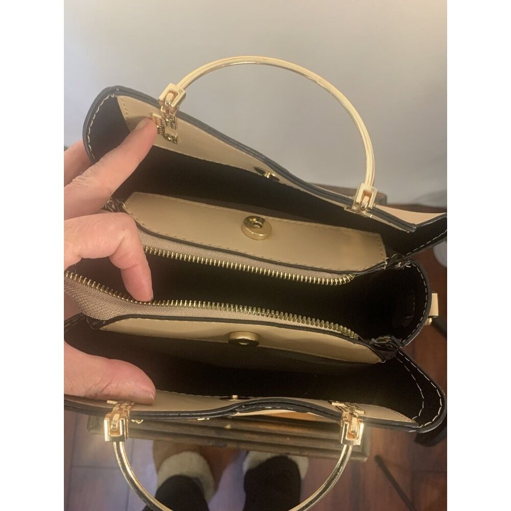 (7)shoulder bag women color geige and color cream ,new - Picture 11 of 12